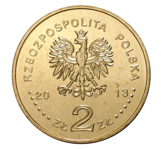 Монета 2 злотых 2013 года Польша «Общество защиты умственно отсталых людей» (Артикул M2-0362)
