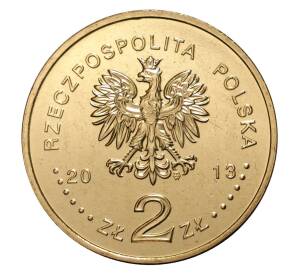 2 злотых 2013 года Польша «Агнесса Асецкая» — Фото №2
