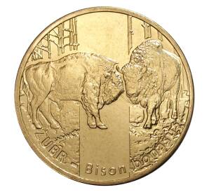 2 злотых 2013 года Зубр — Фото №1