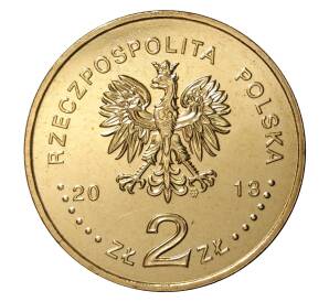 2 злотых 2013 года Польша «150 лет восстанию 1863 года» — Фото №2