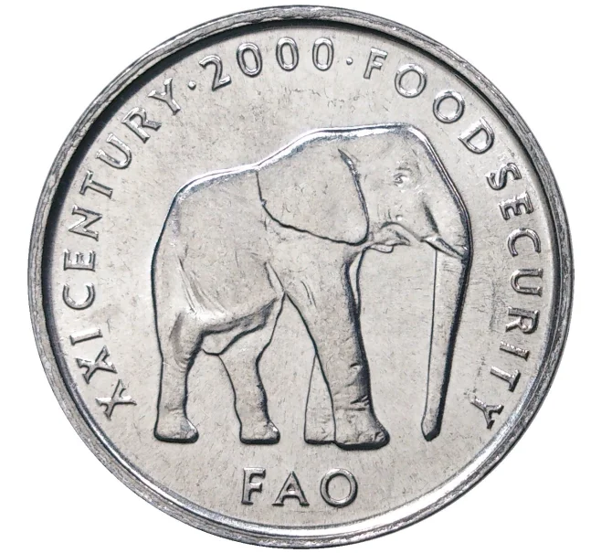 Монета 5 центов 2000 года Сомали «ФАО» (Артикул M2-44038)