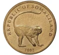 Монета 10 шиллингов 2002 года Сомалиленд (Артикул M2-44233)