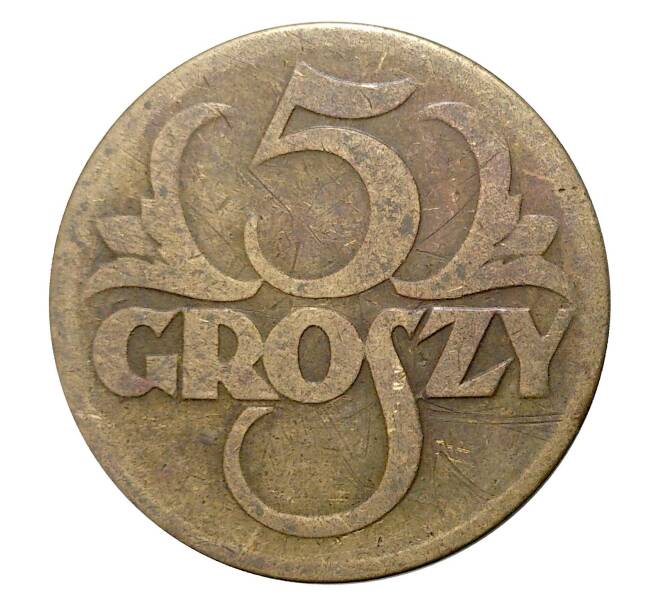 Монета 5 грошей 1923 года (Артикул: M2-0397) — Фото №1