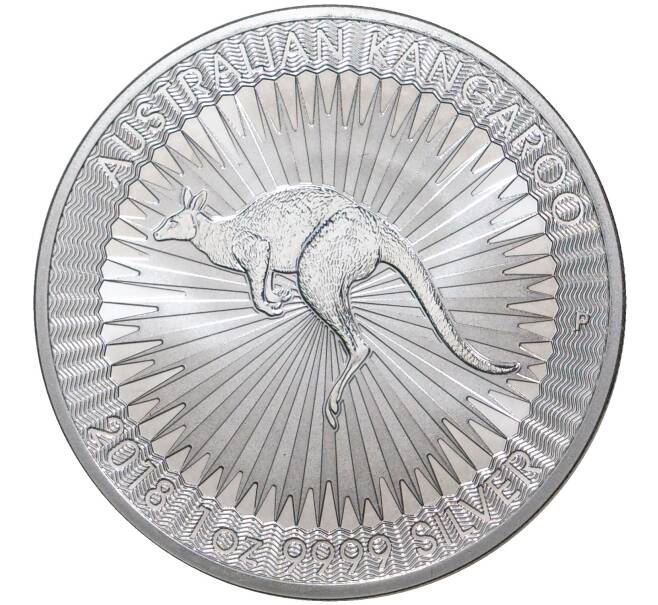 1 доллар 2018 года Австралия «Австралийский Кенгуру» (Артикул M2-44355)