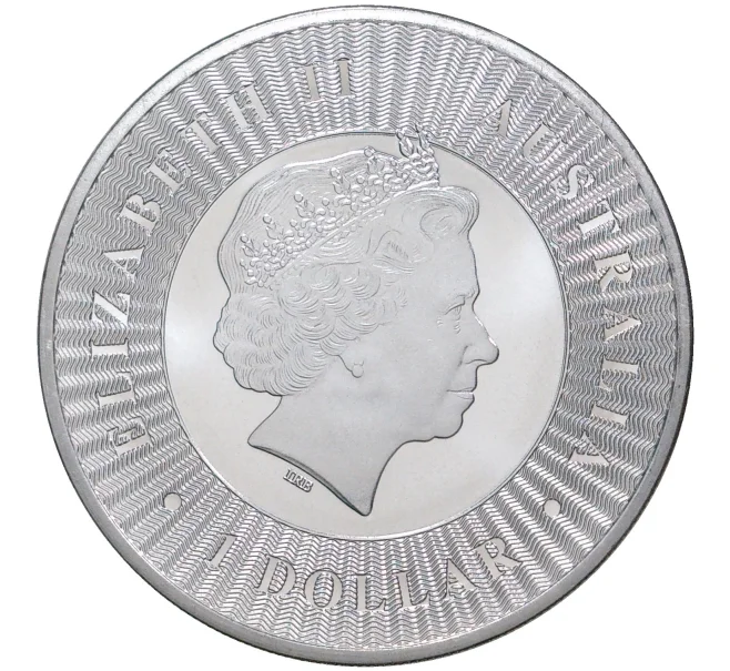 Монета 1 доллар 2018 года Австралия «Австралийский Кенгуру» (Артикул M2-44355)