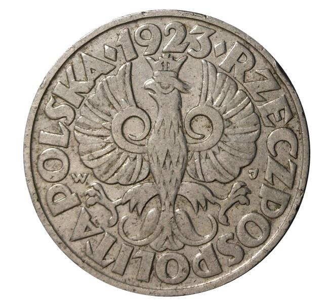 Монета 50 грошей 1923 года (Артикул: M2-0404) — Фото №2