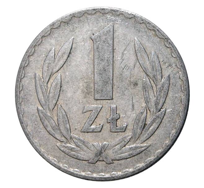 Монета 1 злотый 1974 года (Артикул M2-0405)