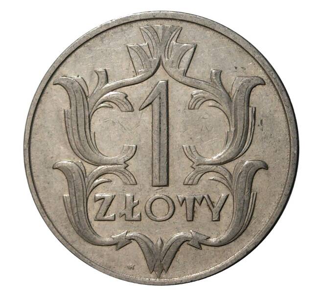 Монета 1 злотый 1929 года (Артикул: M2-0406) — Фото №1