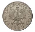 Монета 1 злотый 1929 года (Артикул: M2-0406) — Фото №2