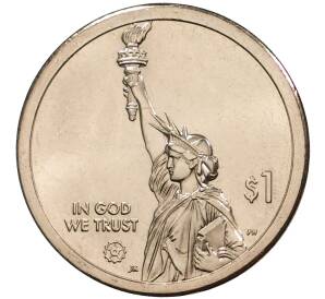 1 доллар 2020 года D США «Американские инновации — Телефон» — Фото №2