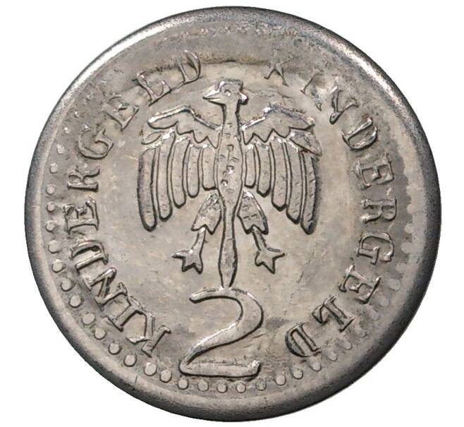 Игровой жетон 2 марки «spielgeld» Германия
