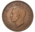 Монета 1/2 пенни 1943 года Британская Южная Африка (Артикул M2-44560)