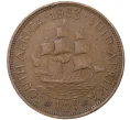 Монета 1/2 пенни 1953 года Британская Южная Африка (Артикул M2-44567)