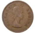 Монета 1/2 пенни 1953 года Британская Южная Африка (Артикул M2-44567)