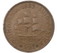 Монета 1/2 пенни 1953 года Британская Южная Африка (Артикул M2-44568)