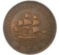 Монета 1 пенни 1937 года Британская Южная Африка (Артикул M2-44571)