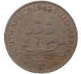 Монета 1 пенни 1942 года Британская Южная Африка (Артикул M2-44583)
