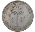 Монета 1 франк 1958 года Руанда-Урунди (Бельгийское Конго) (Артикул M2-44643)