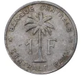 Монета 1 франк 1959 года Руанда-Урунди (Бельгийское Конго) (Артикул M2-44644)