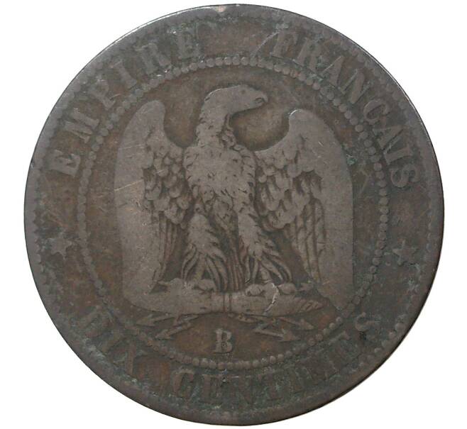 10 сантимов 1856 года В Франция (Артикул M2-44874)