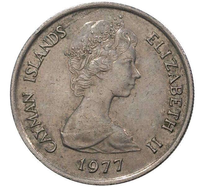 25 центов 1977 года Каймановы острова (Артикул M2-44903)