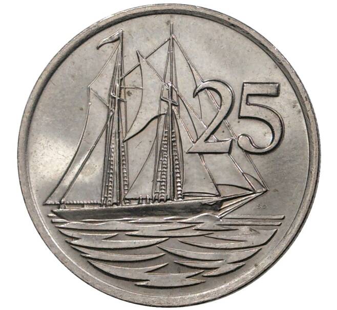 25 центов 1982 года Каймановы острова (Артикул M2-44904)