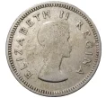 Монета 3 пенса 1956 года Британская Южная Африка (Артикул M2-44940)