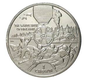 1 крона 2004 года «Орден Белой Розы» — Фото №1