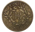 Монета 2 франка 1924 года Тунис (Французский протекторат) (Артикул M2-44995)
