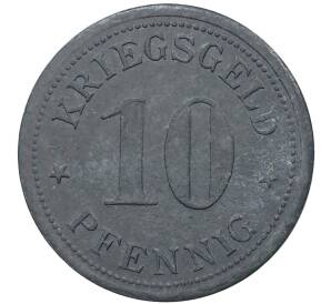 10 пфеннигов 1918 года Германия — город Верден (Нотгельд)