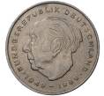 Монета 2 марки 1974 года G Западная Германия (ФРГ) «Теодор Хойс» (Артикул M2-45154)