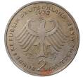Монета 2 марки 1972 года J Западная Германия (ФРГ) «Конрад Аденауэр» (Артикул M2-45171)