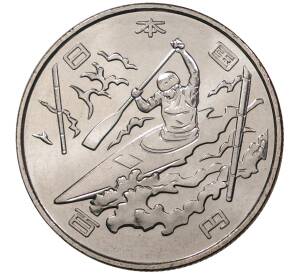 100 йен 2019 года Япония «XXXII летние Олимпийские игры в Токио 2020 — Гребля на байдарках и каноэ» — Фото №1