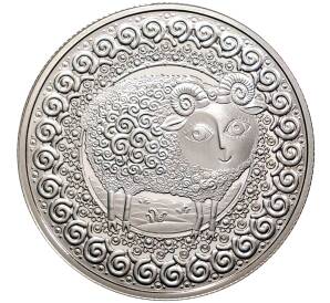 1 рубль 2009 года Белоруссия «Знак зодиака — Овен» — Фото №1