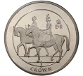 Монета 1 крона 2018 года Остров Вознесения «65 лет Коронации Елизаветы II» (Артикул M2-45287)