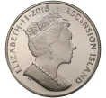 Монета 1 крона 2018 года Остров Вознесения «65 лет Коронации Елизаветы II» (Артикул M2-45287)
