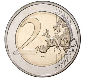 2 евро 2020 года Финляндия «100 лет со дня рождения Вяйнё Линна» — Фото №2