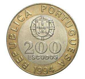 200 эскудо 1994 года Лиссабон — Европейская культурная столица — Фото №2