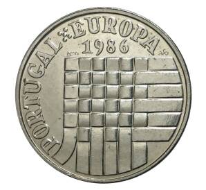 25 эскудо 1996 года Присоединение Португалии к Европейскому экономическому сообществу — Фото №1