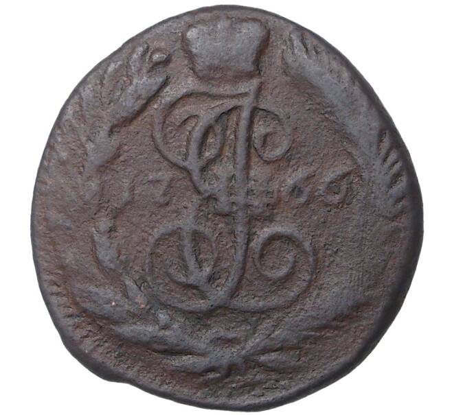 Монета Полушка 1766 года ЕМ (Артикул K27-0145)