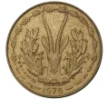 Монета 5 франков 1975 года Западно-Африканский валютный союз (Артикул K27-0188)