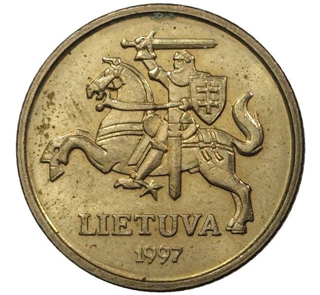 10 центов 1997 года Литва (Артикул K27-0197)