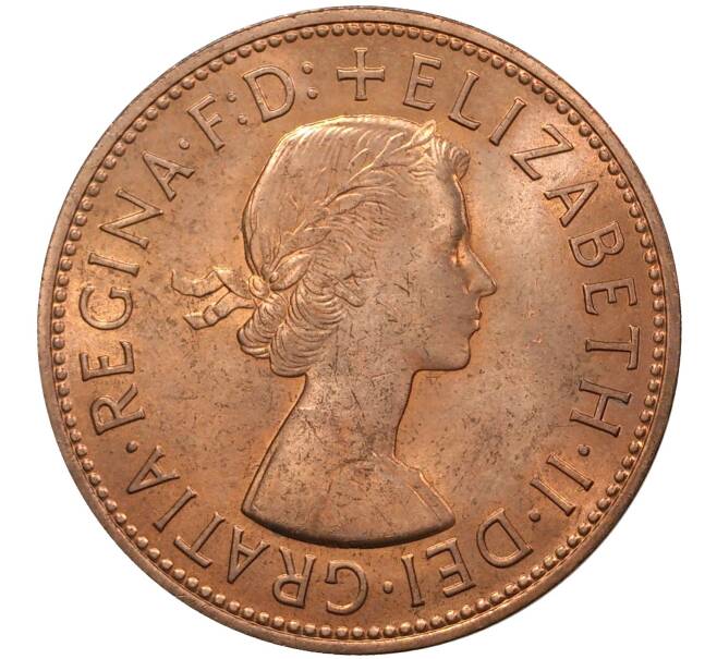 1 пенни 1967 года Великобритания (Артикул K27-0271)