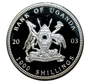 1000 шиллингов 2003 года Горилла
