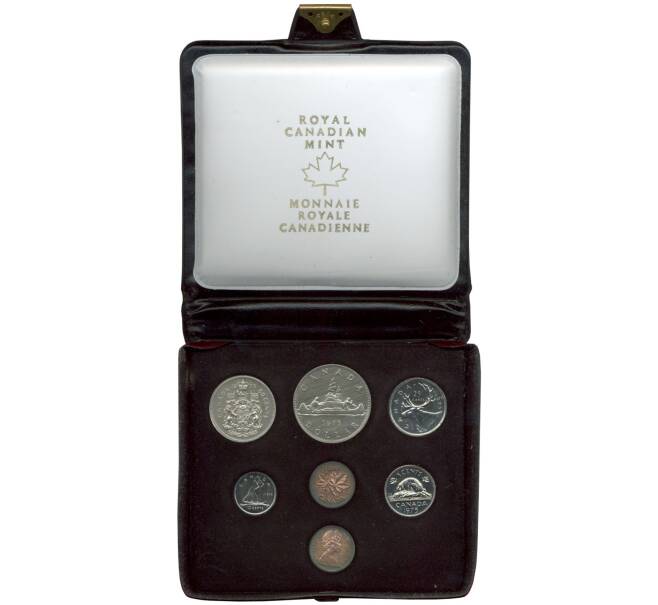 Годовой набор монет 1975 года Канада (Артикул M3-0948)