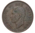 Монета 1/2 пенни 1942 года Британская Южная Африка (Артикул K27-0566)