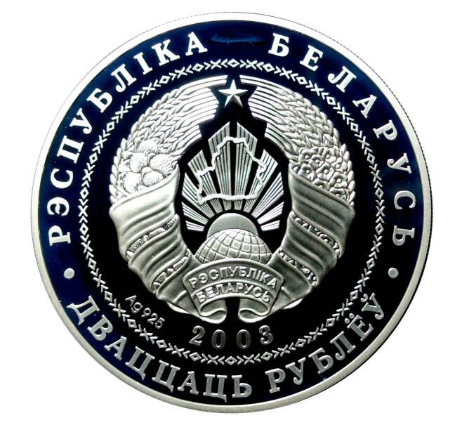 20 рублей 2003 года Вольная борьба (Артикул M2-0601)