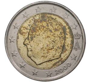 2 евро 2000 года Бельгия