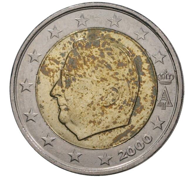 Монета 2 евро 2000 года Бельгия (Артикул M2-45863)