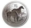 Монета 1 доллар 2014 года Год лошади (Артикул M2-0625)
